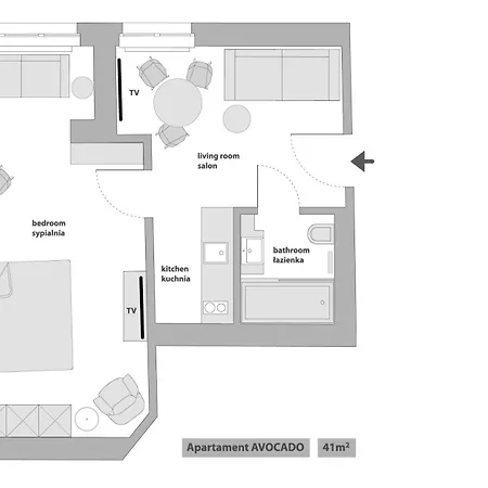 Sanhaus - Chopina 13 - Centrum, 5 Minut Od Plazy I Deptaka Apartament Sopot