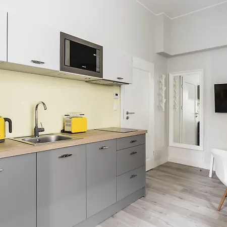 Апартаменти Sanhaus - Chopina 13 - W Centrum, 5 Minut Od Plazy I Deptaka