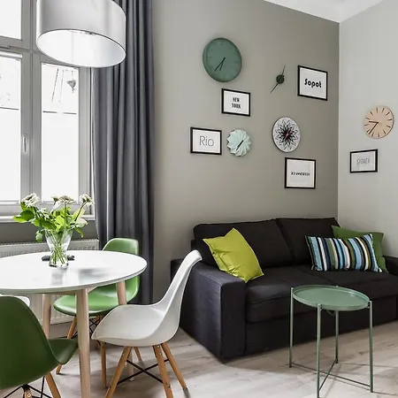 Sanhaus - Chopina 13 - Centrum, 5 Minut Od Plazy I Deptaka Apartament