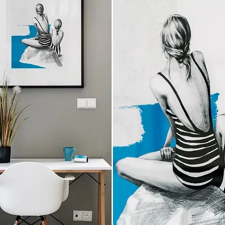 Апартаменти Sanhaus - Chopina 13 - W Centrum, 5 Minut Od Plazy I Deptaka Сопот