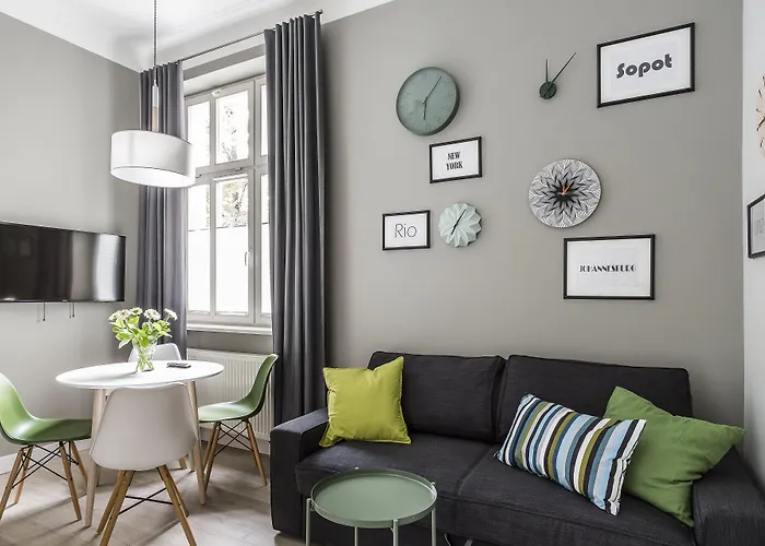 Apartment Sanhaus - Chopina 13 - W Centrum, 5 Minut Od Plazy I Deptaka Sopot