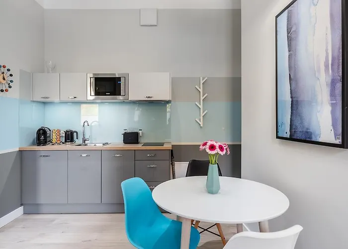 Апартаменти Sanhaus - Chopina 13 - W Centrum, 5 Minut Od Plazy I Deptaka *